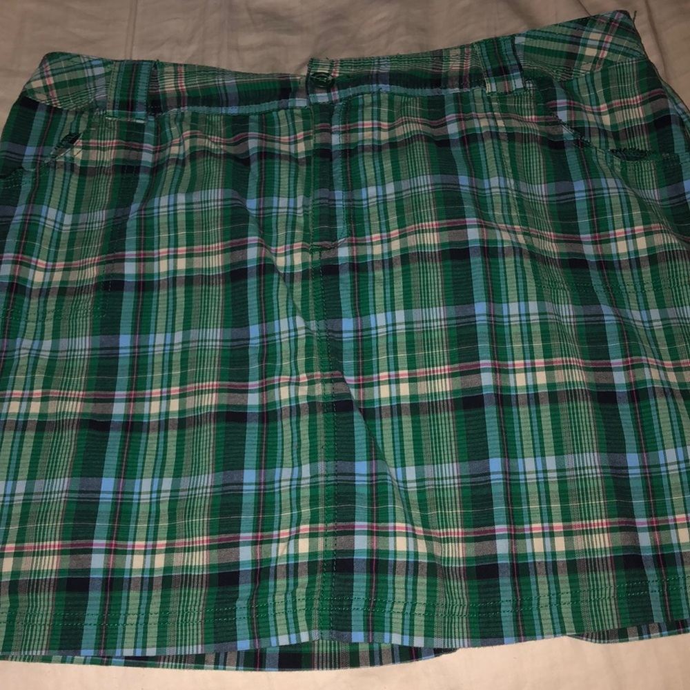 Multi colored skort